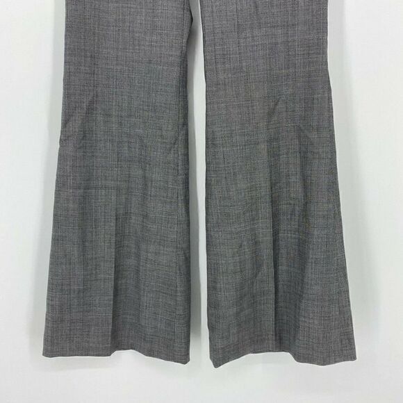 Nili Lotan Pants Irene Wool Plaid Flare - Picture 3 of 7